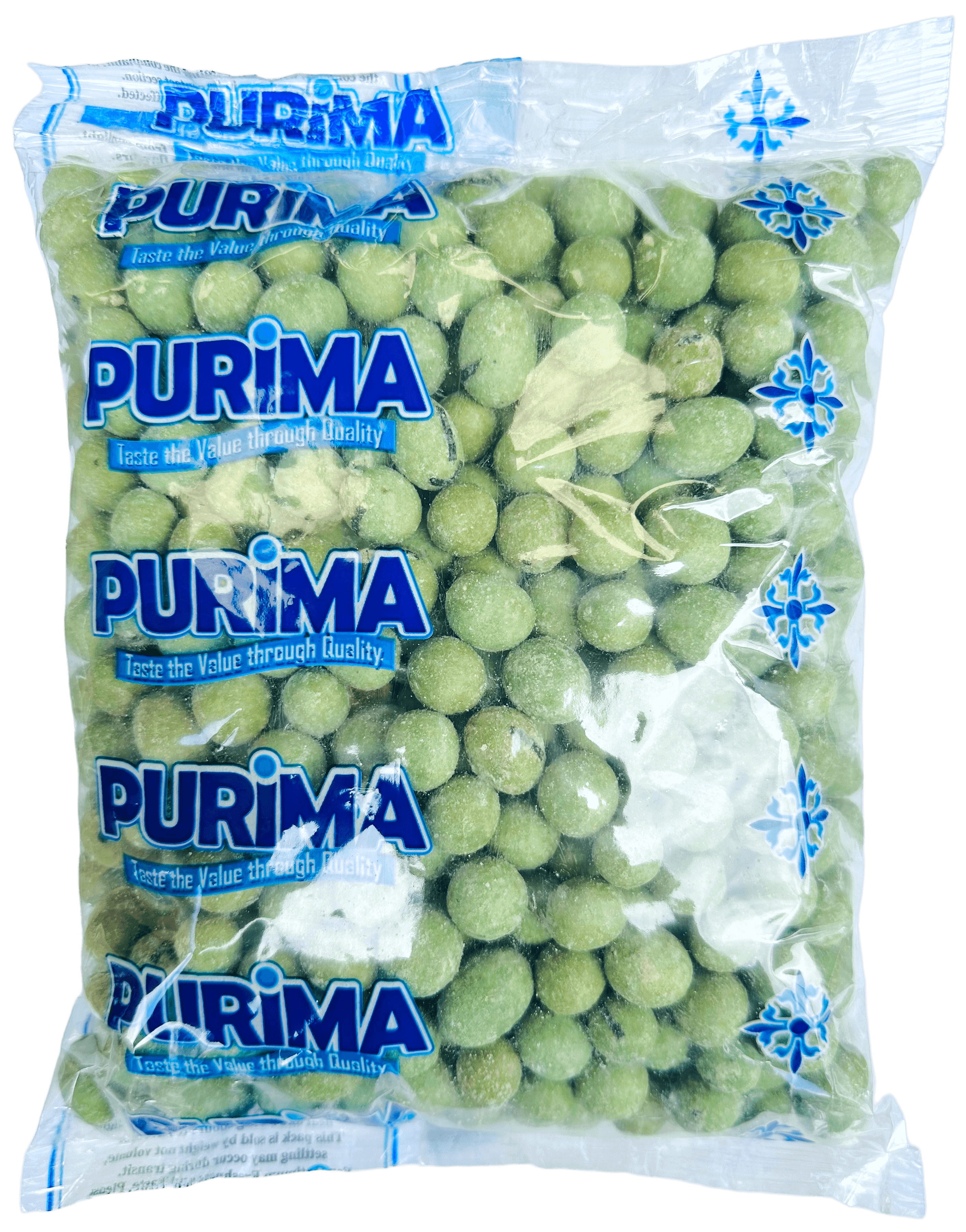 Wasabi peanuts 1kg purima bulk peanut coated crunchy cracker