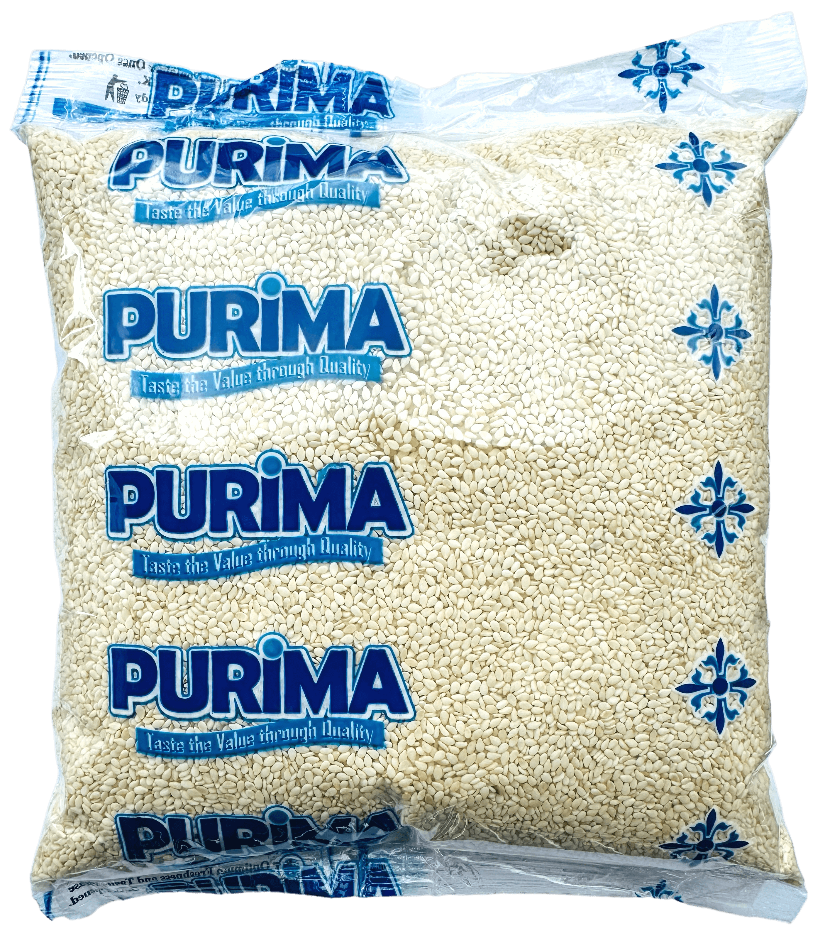 hulled sesame seeds 1kg purima bulk white raw whole